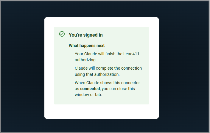 Placeholder: Processing / token exchange
